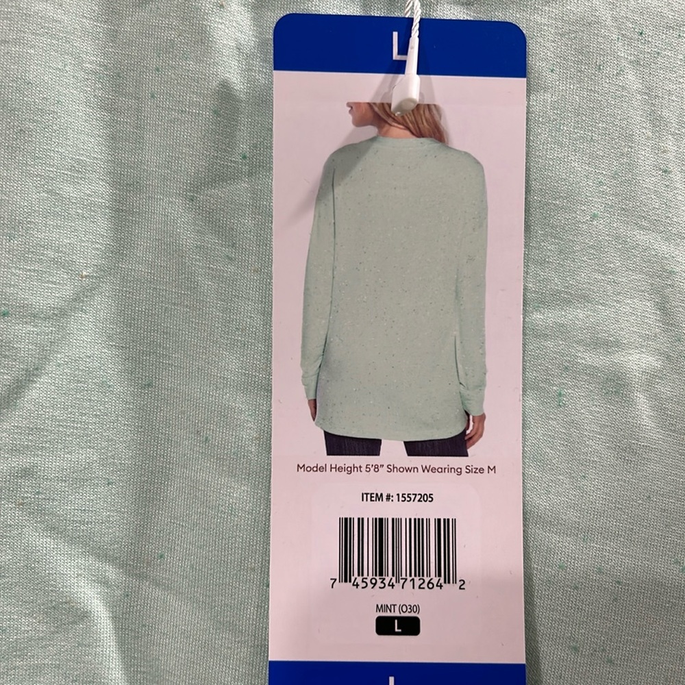 Three dots long sleeve active shirt